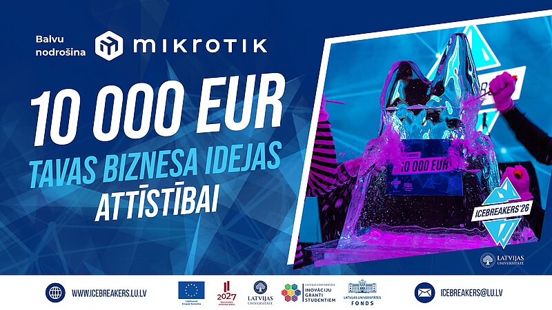 Atvērta pieteikšanās Icebreakers’26 festivāla 10 000 EUR granta konkursam
